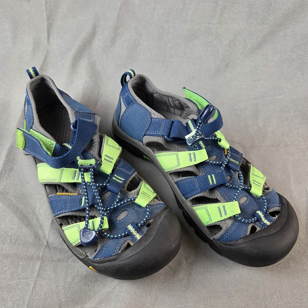 Keen Newport‎ H2 Sandals Poseidon Jasmine Green Water Shoes Youth 6 Womens 7.5